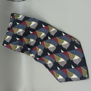 ZIGGURAT By Mulberry Neckwear Neck Tie 100% Silk Made in USA